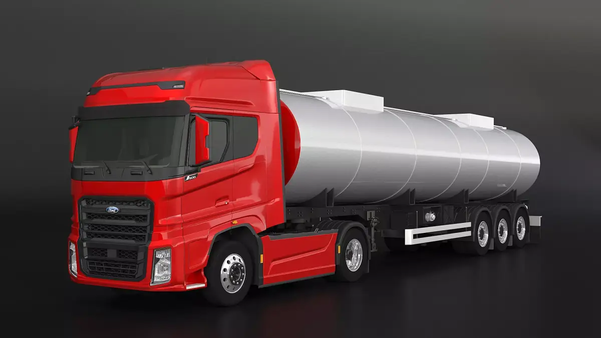 F-Max Tank Trailer 3D model