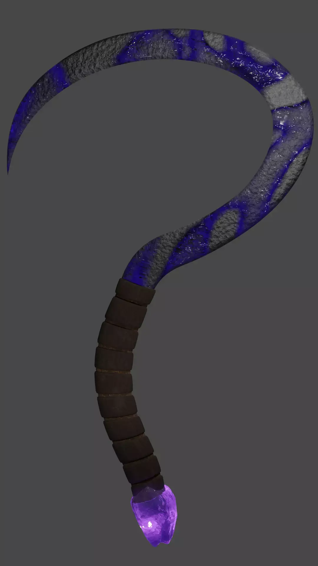Cronus Sickle - Purple 3D model