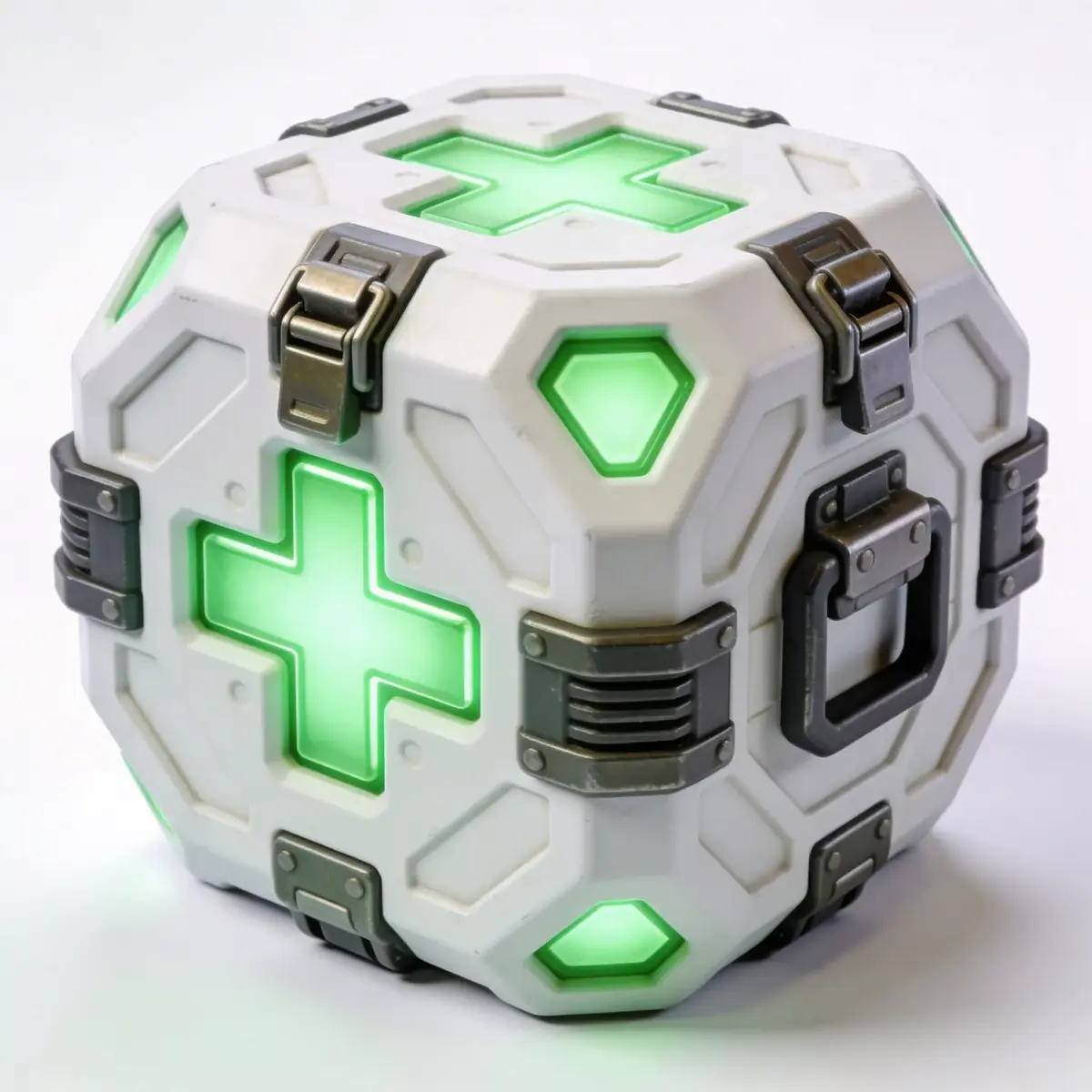 Stylized Sci-Fi Medkit 3D Model Low-poly 3D model