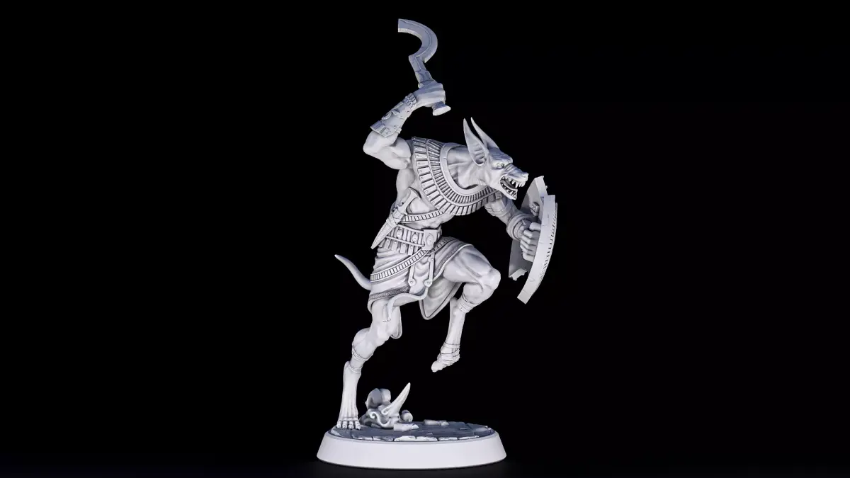 were jackal 3D print model