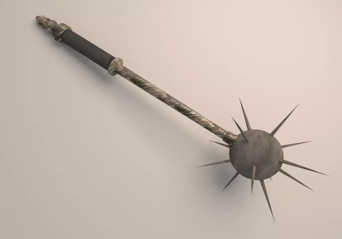 historic mace 3D model