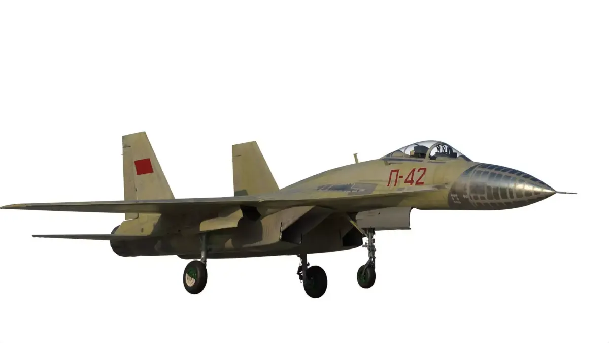 P-42 Record Aircraft 3D model