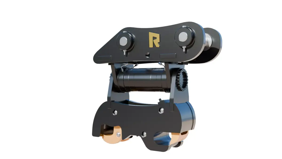 Rockland Excavator Attachment HKR - T Tilting Coupler - 3D MODEL Low-poly 3D model
