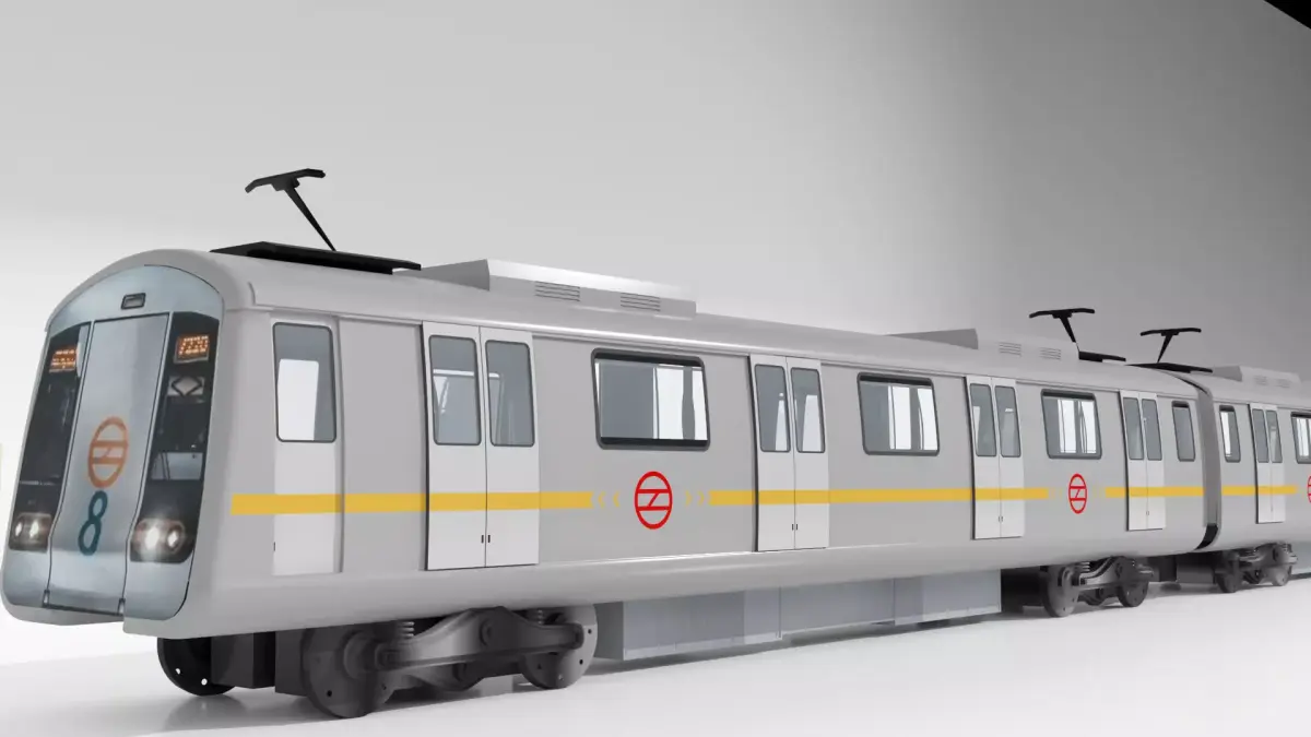 Delhi Metro 3D model