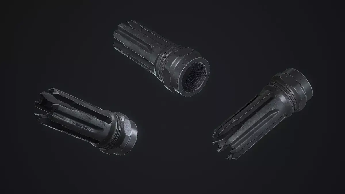 Muzzle Brake Strike Industries Venom Low-poly 3D model