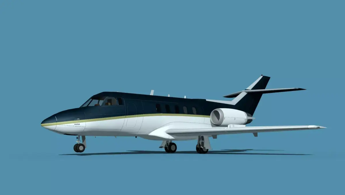 British Aerospace 125 Dominie V13 3D model