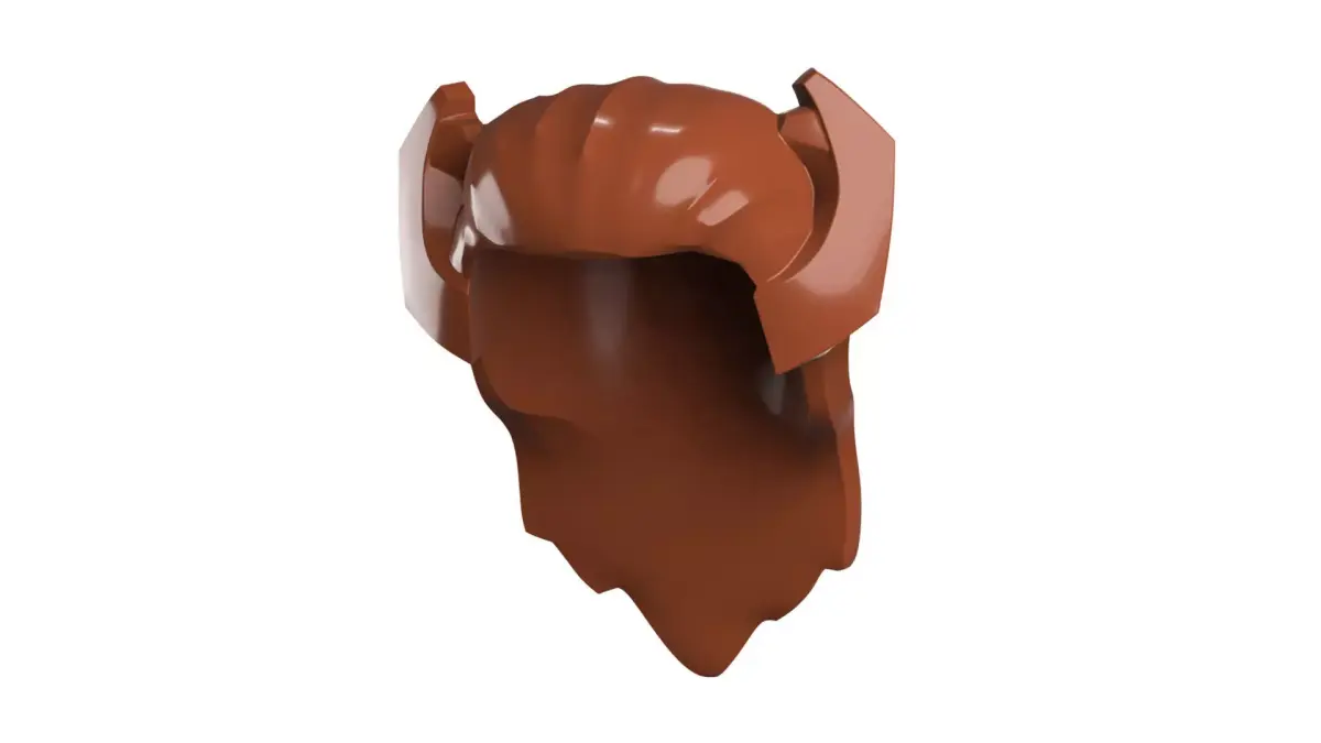 Custom3Dprint Minifigure Accessory - Minifigure Hair S2 - 081 3D print model