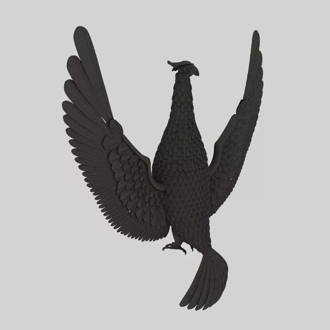 bird of Khumo 3D model