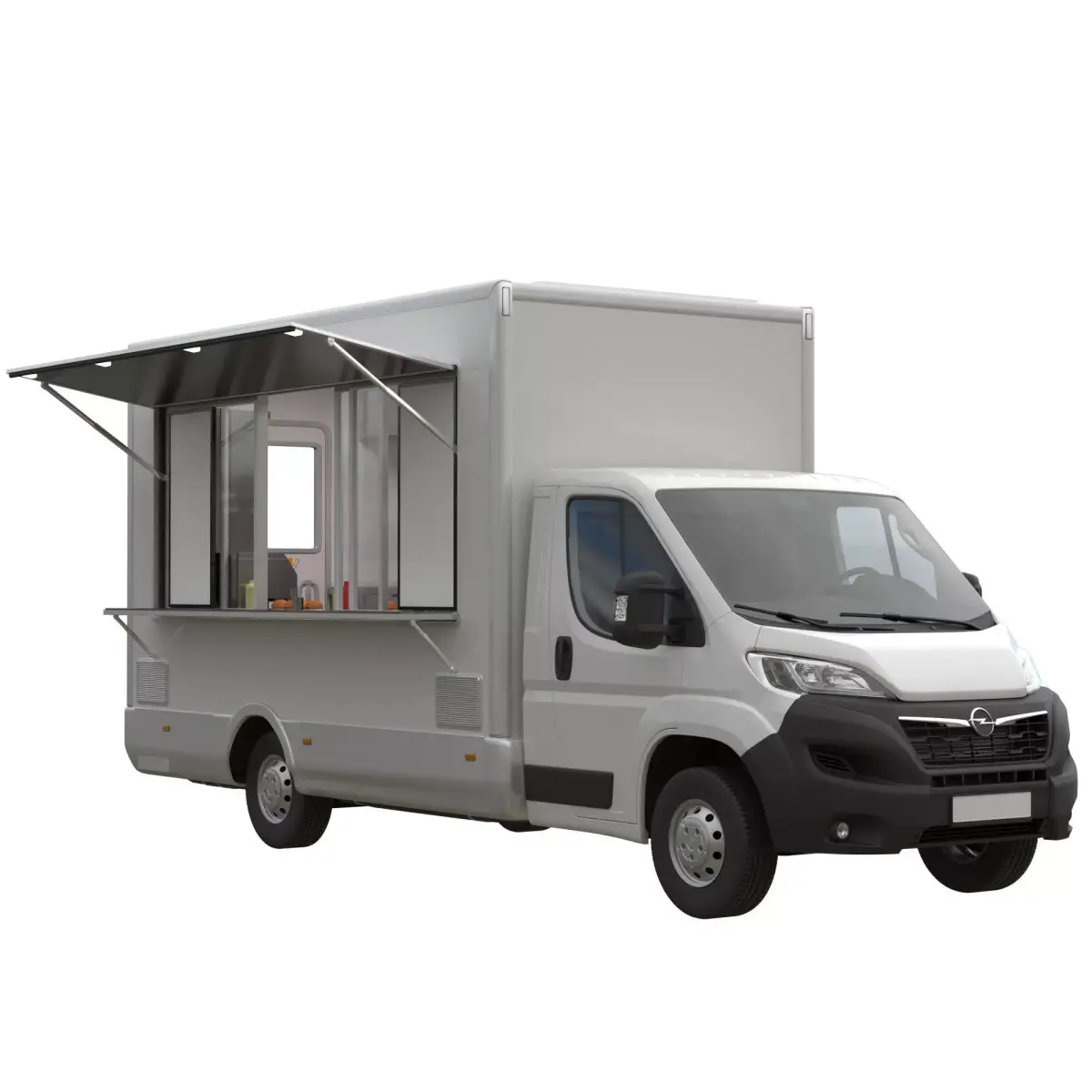 Food Truck Opel Movano 3D model