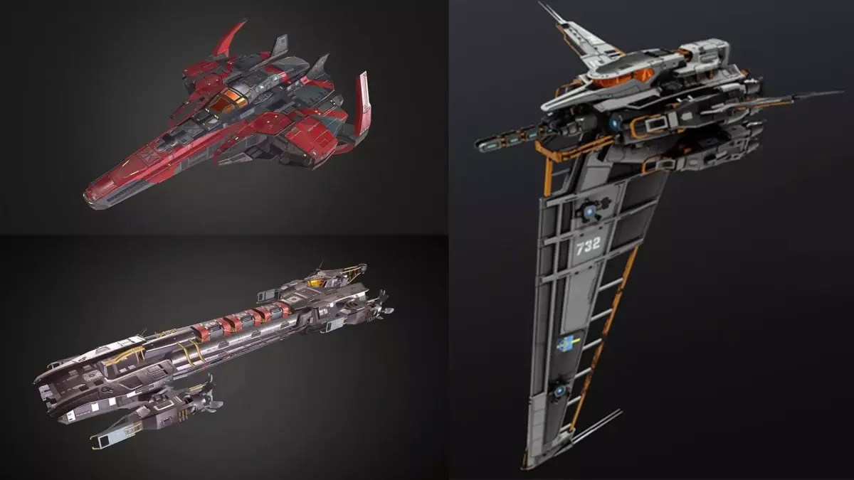 Sci-fi Spaceships 3D Model Pack purchase