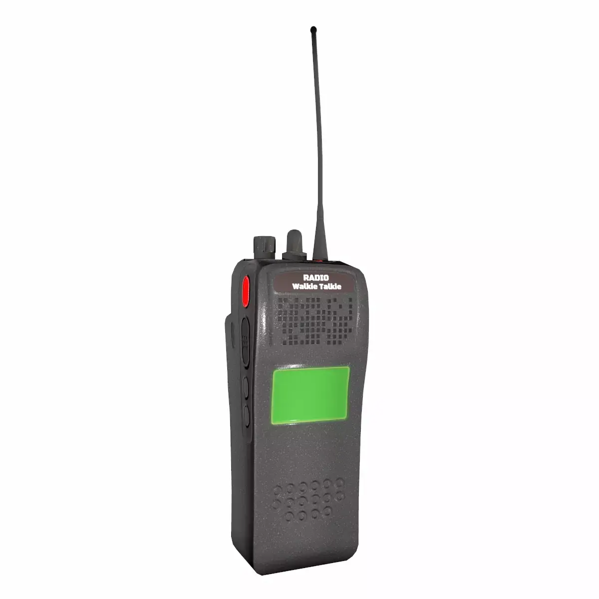 Walkie-Talkie Radio Low Poly Low-poly 3D model