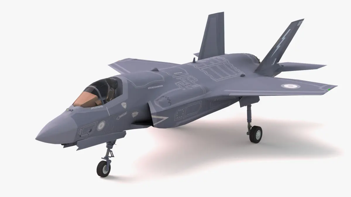 F35B Royal Air Force 3D model