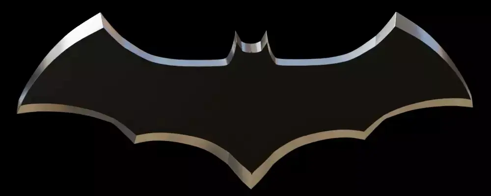 Batman throwing knife Free 3D model
