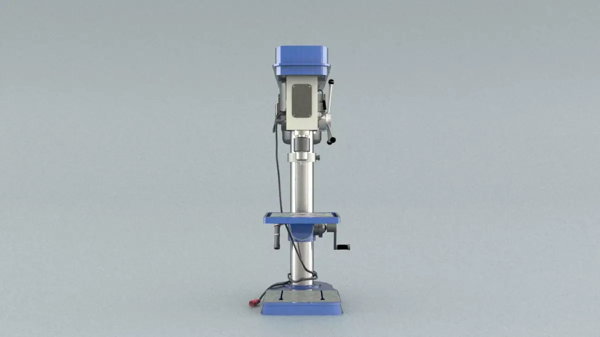 laos Vertical Drill Low-poly 3D model