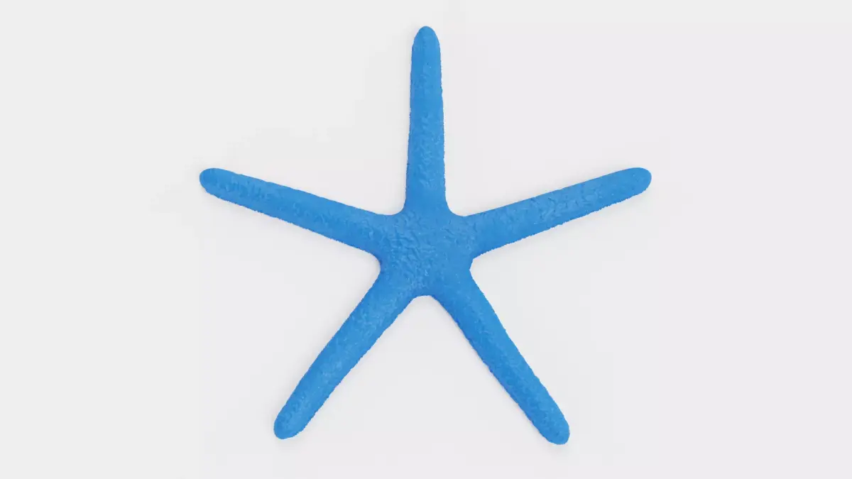 -Blue Stafish - Linckia Laevigata- 3D model