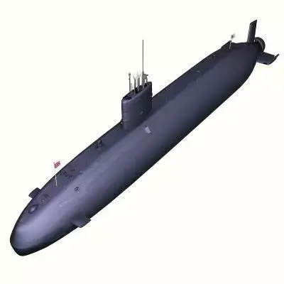 Submarine - Trafalgar Class - 3D model