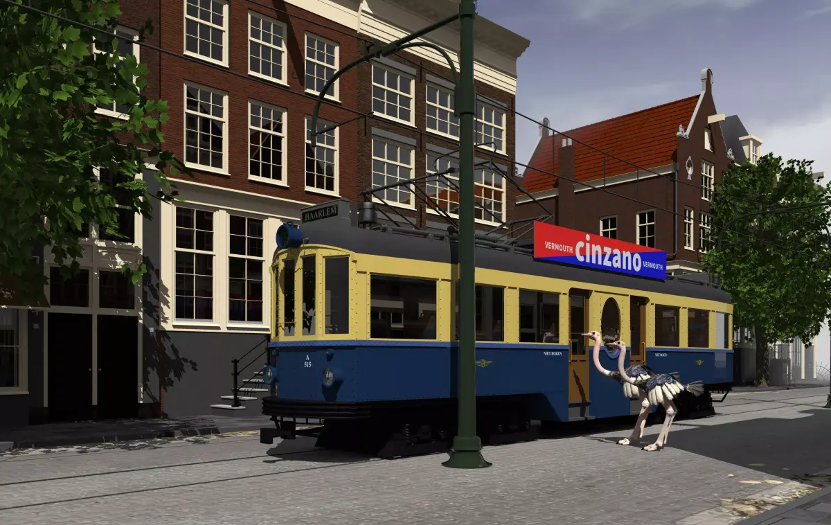 Boedapester or blue train 3D model