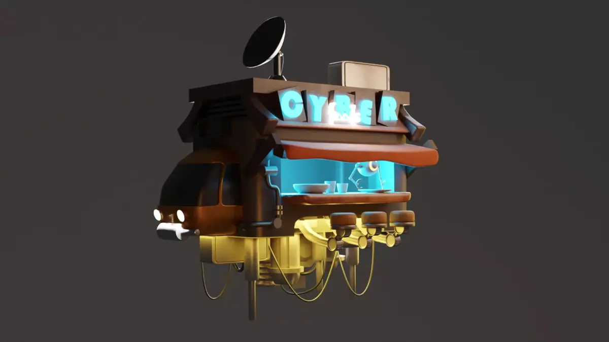 Food Truck 3D model