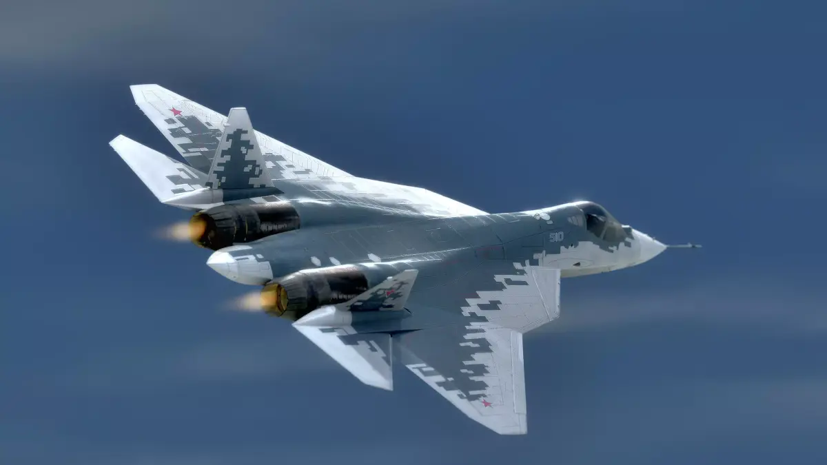 SU57 Felon-TopGun with High Resolution Textures-Fully Rigged Low-poly 3D model