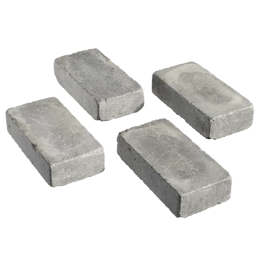  Tumbled Concrete Paver Model, Grey 