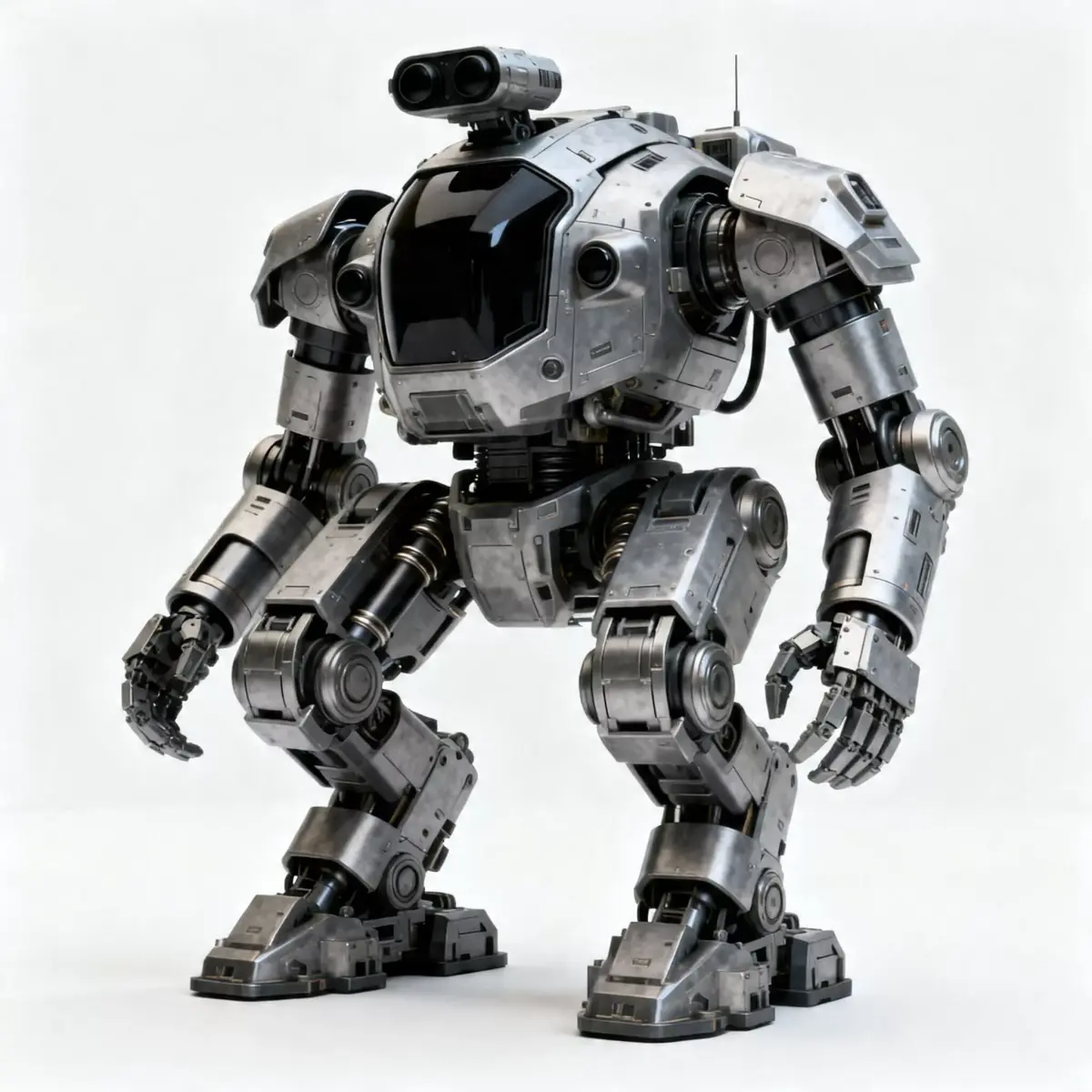 Realistic Heavy Assault Mech 3D Model Low-poly 3D model
