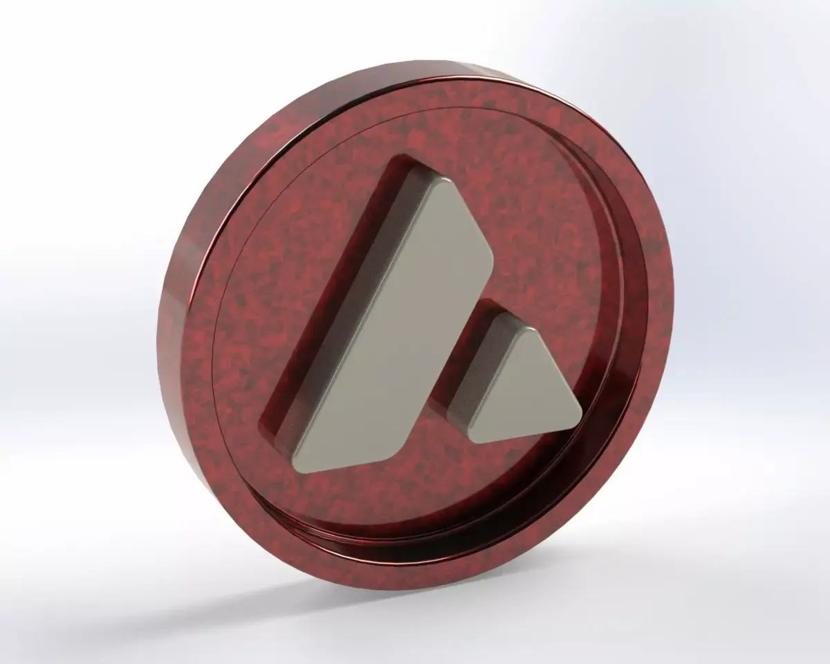 AVAX 3D Part STL and IGES 3D print model 3D print model
