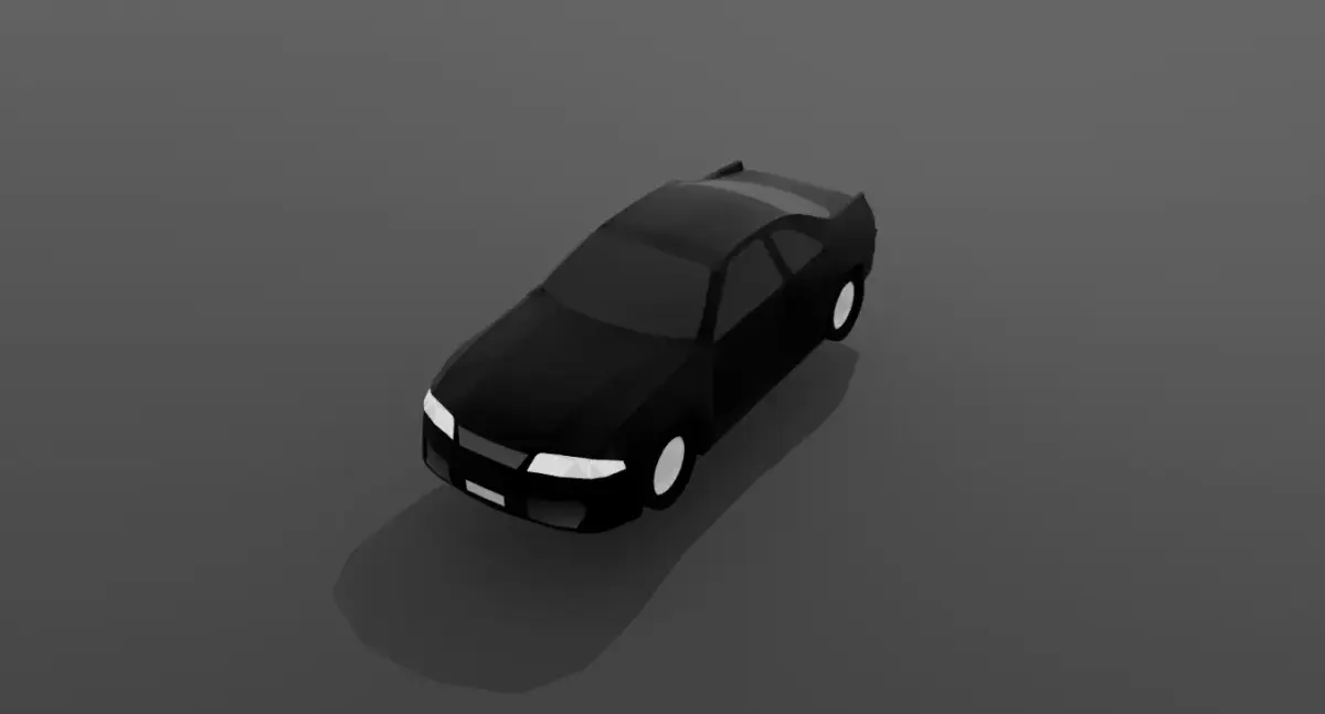 Low Poly Car Free low-poly 3D model get
