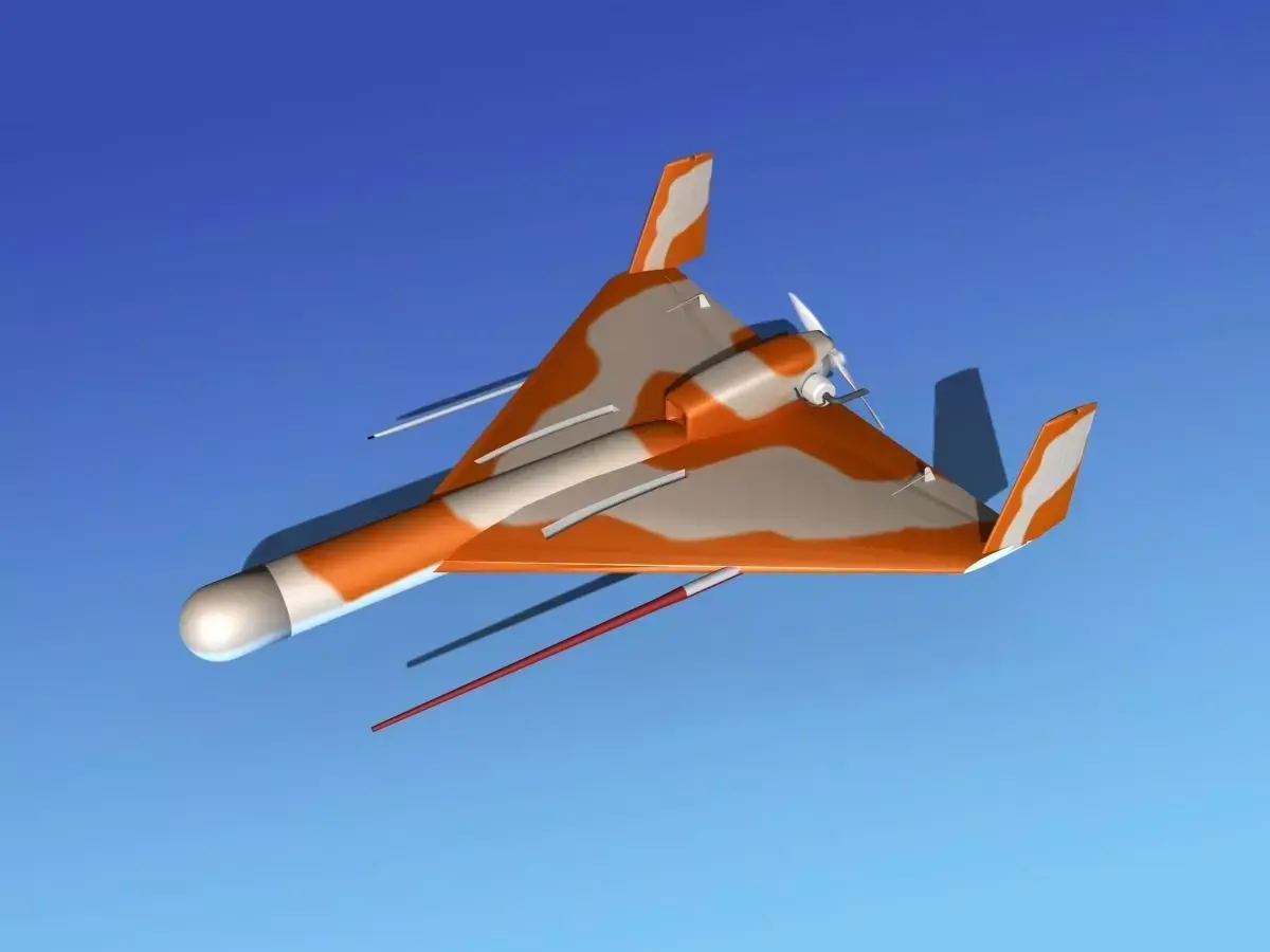 Harpy 1 UAV V01 3D model