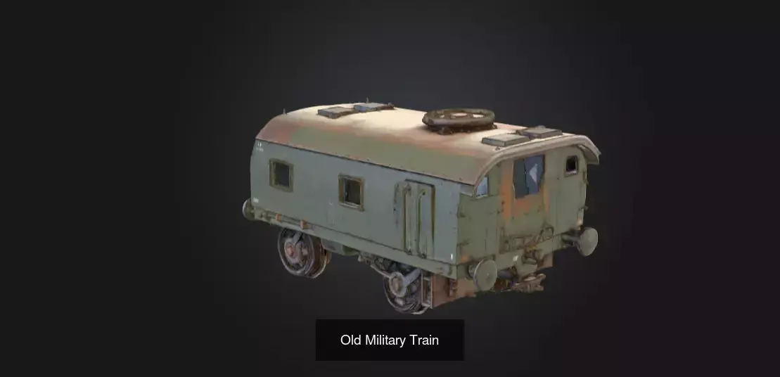 Vintage Retro Props Set 3D Model Pack