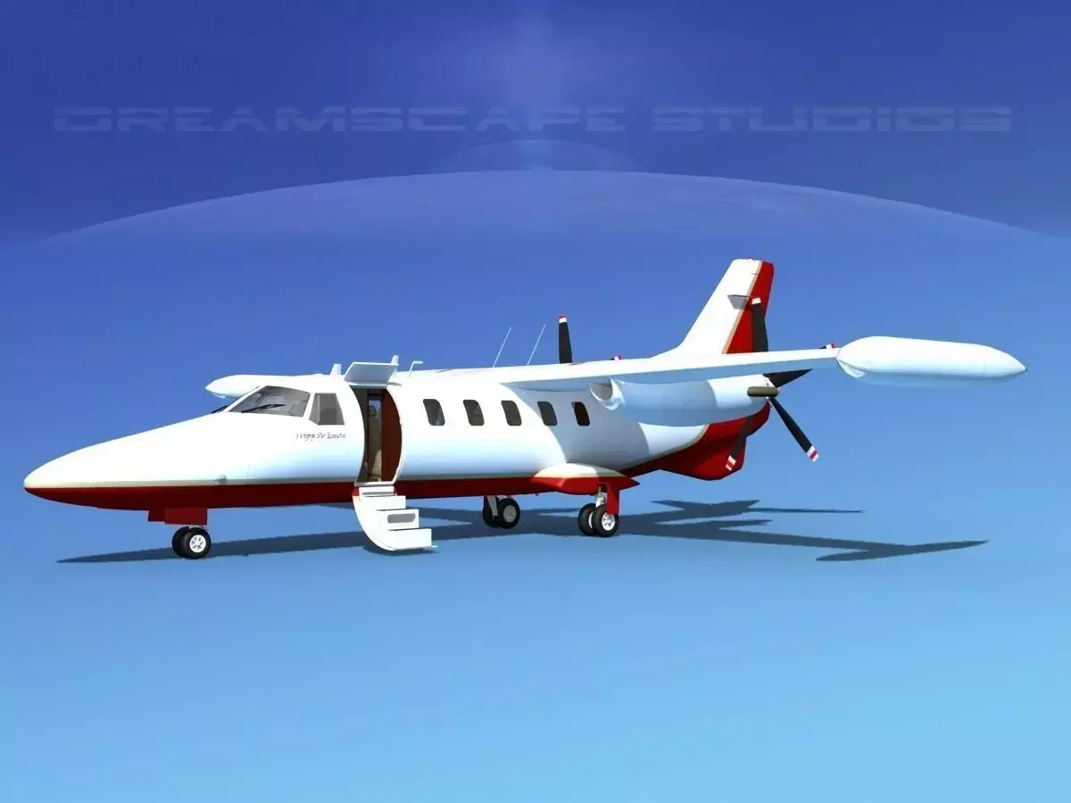 Dreamscape AF-46 Turbo Star Executive V03 3D model