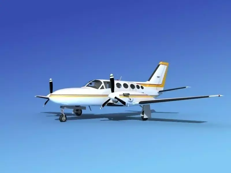 Cessna 425 Conquest I V14 3D model