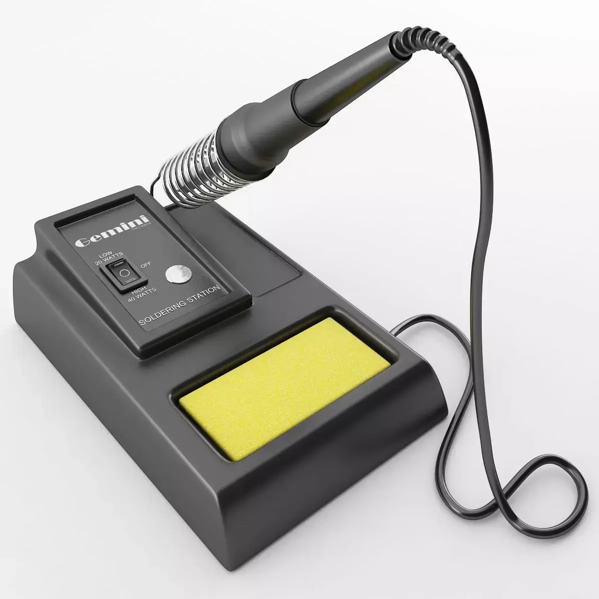 Soldering Iron Station 3D model purchase