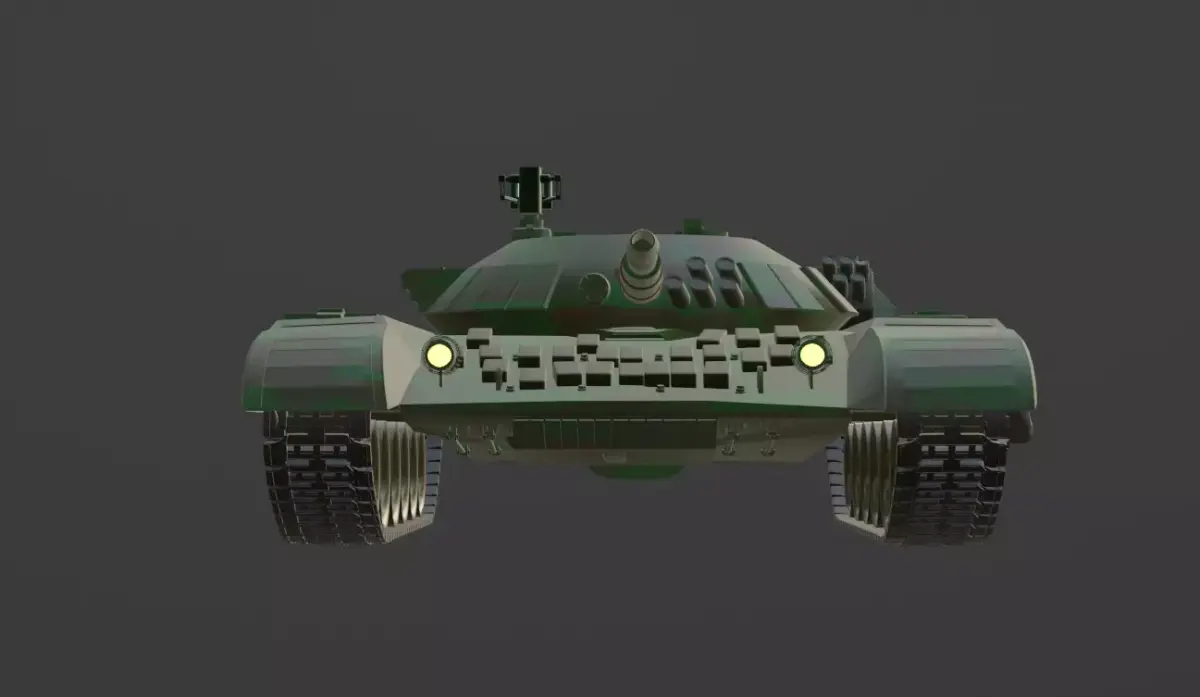 T72 Tank 3D model