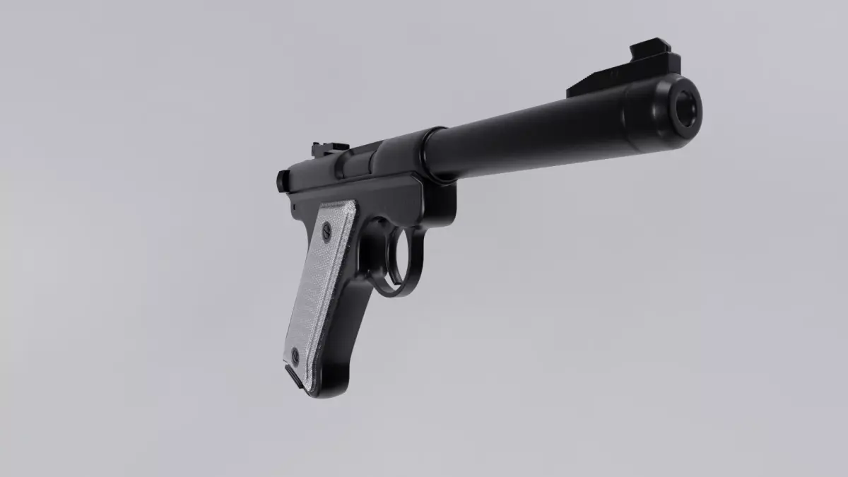 Ruger Mark lV 3D model