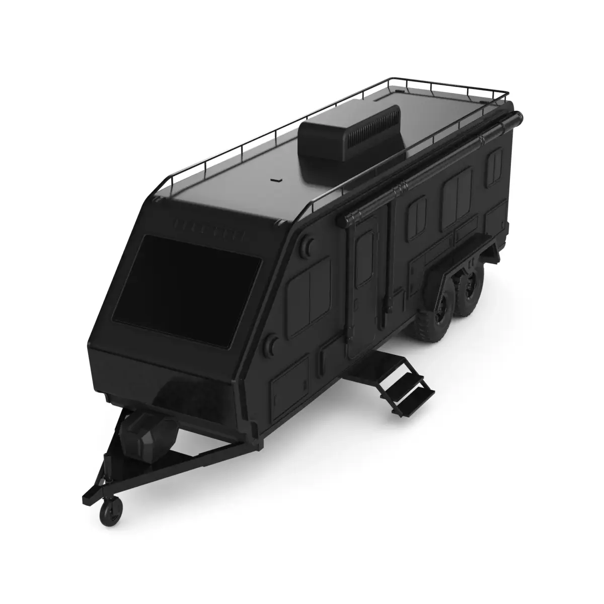Off road Camping Trailer 3D model