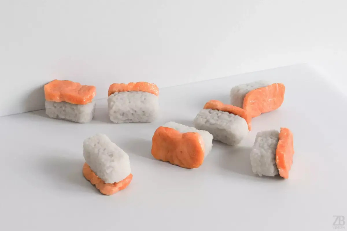 Sushi 3D model purchase
