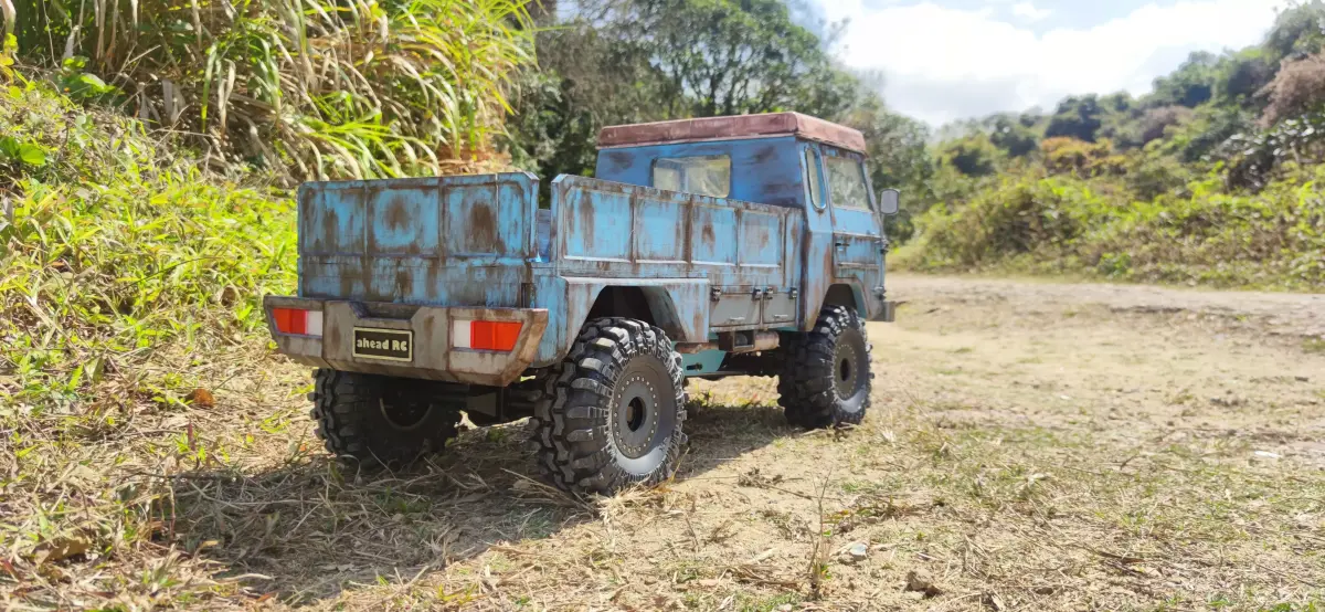 Crawler V306 Flatbed SCX6 - 1-6 RC body attachment 3D print model