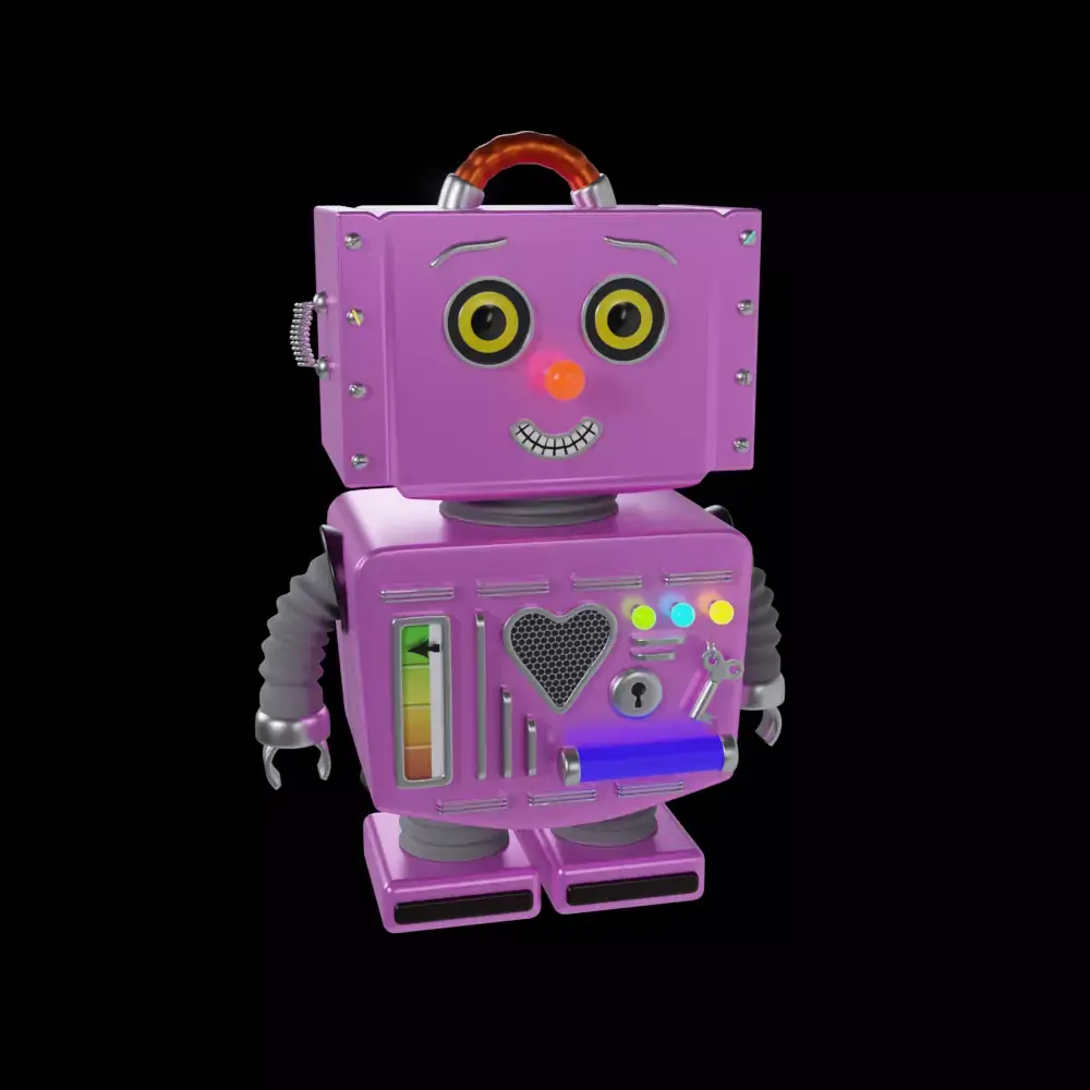  Toy Robot 3D model