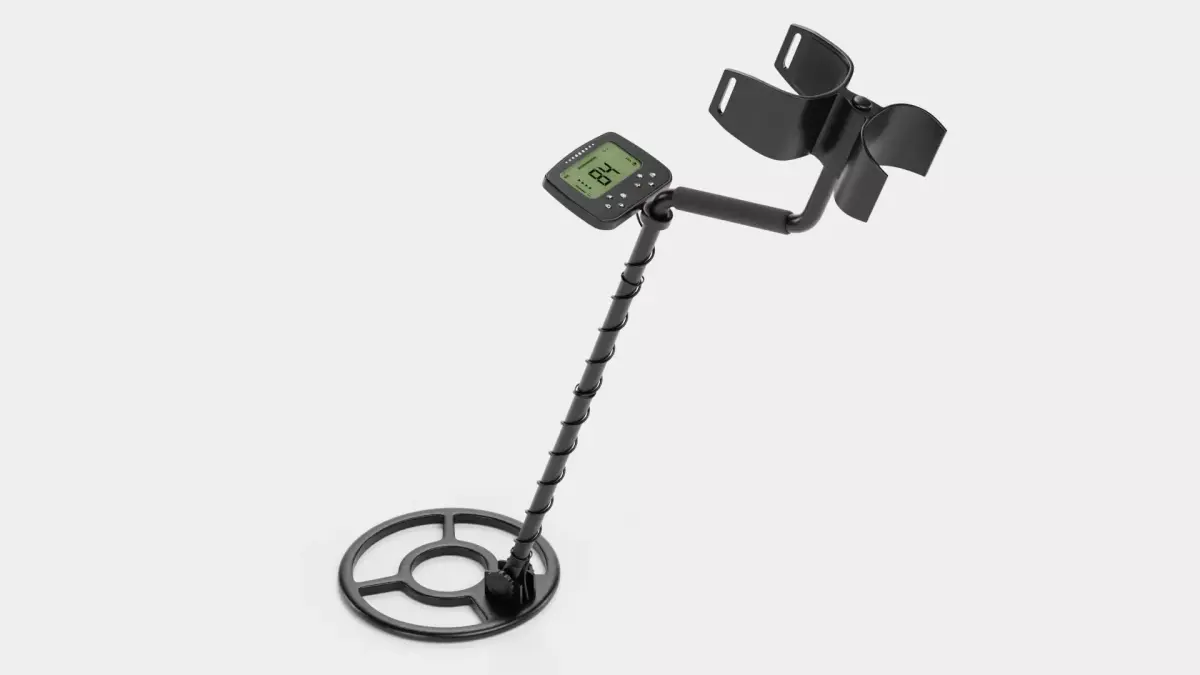 Metal Detector - Clean Professional Ground Scanner 3D model