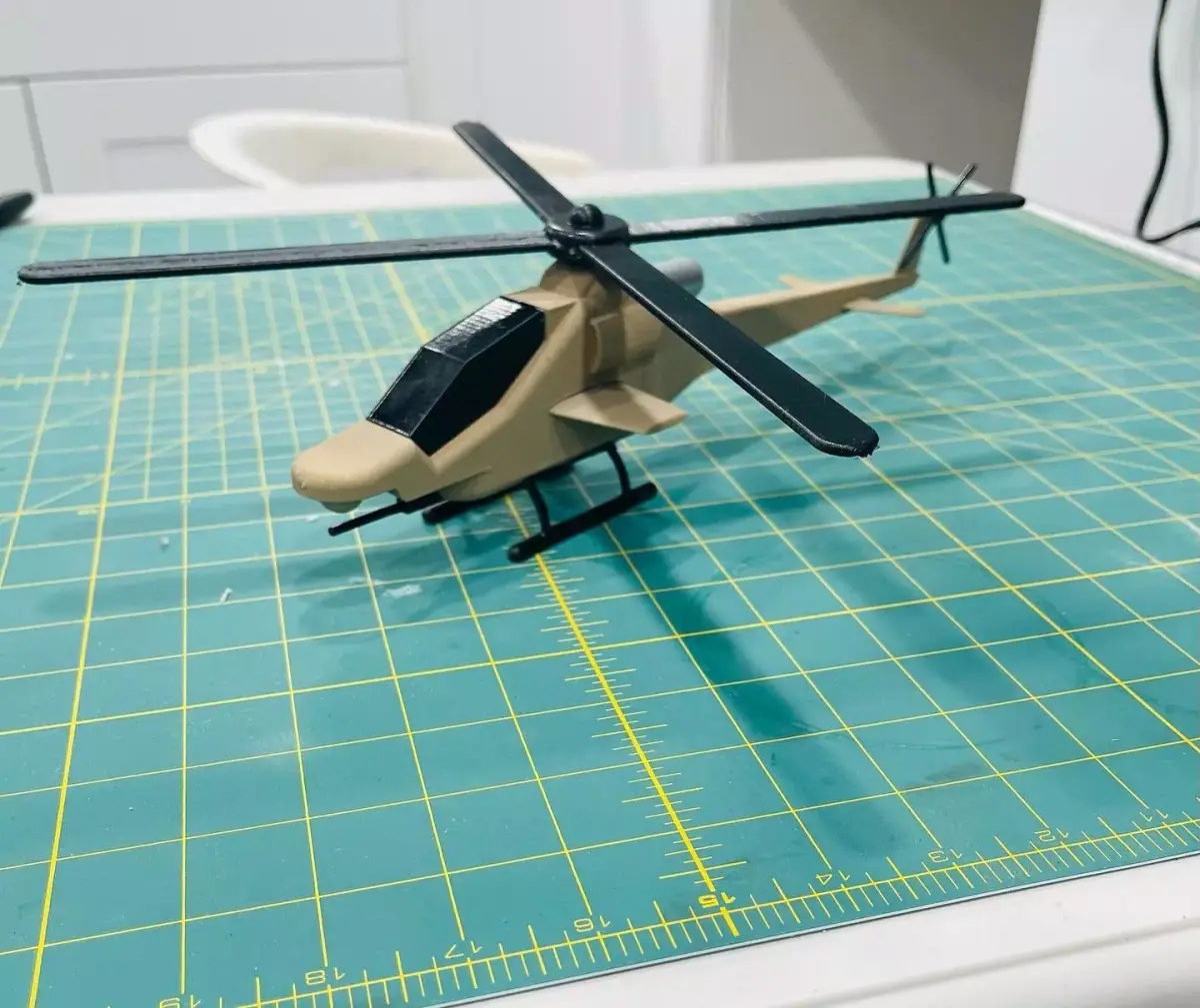 Attack Helicopter 3D print model