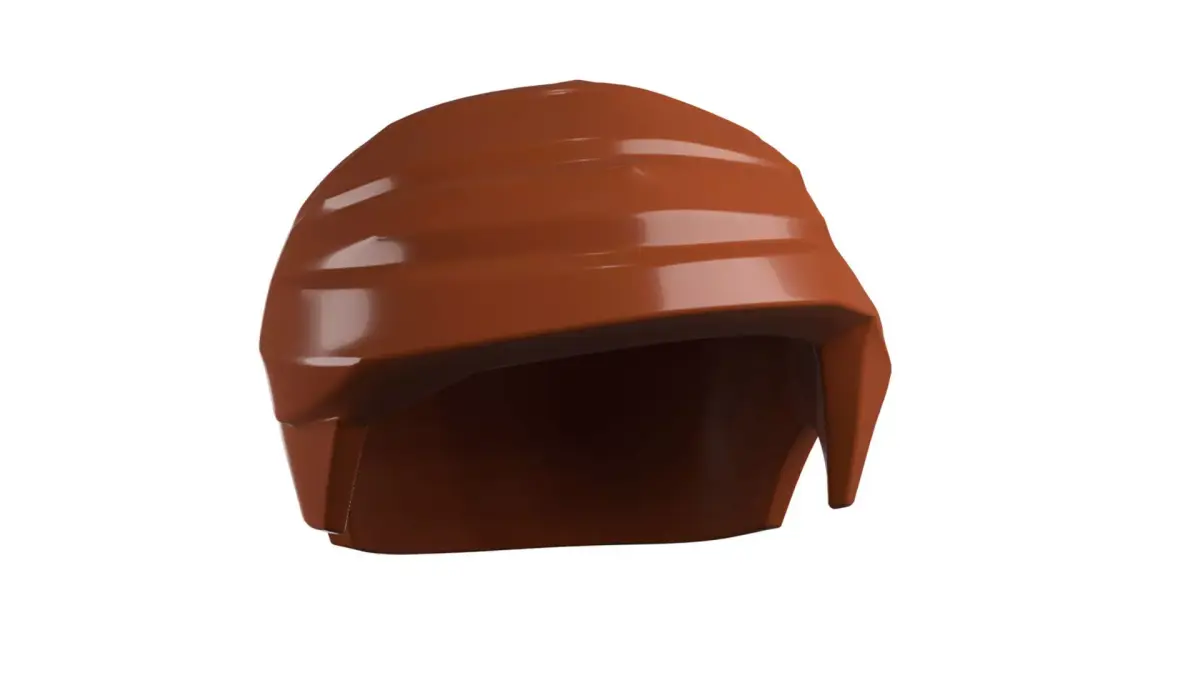 Custom3Dprint Minifigure Accessory - Minifigure Hair S2 - 017 3D print model