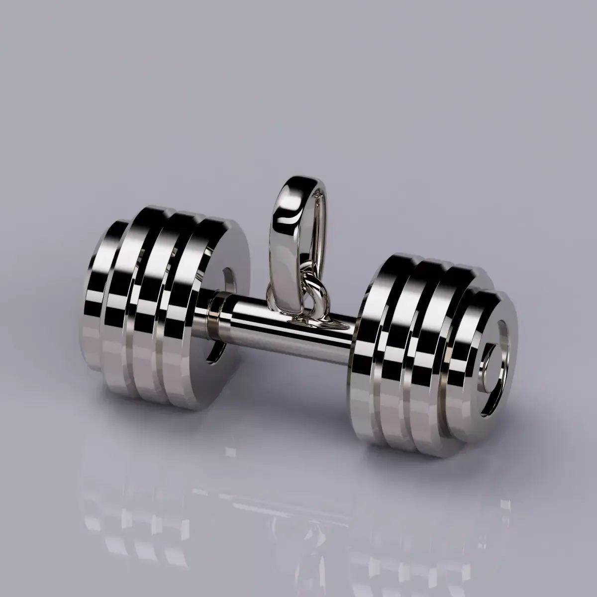 Pendant Dumbbell 3D print model purchase