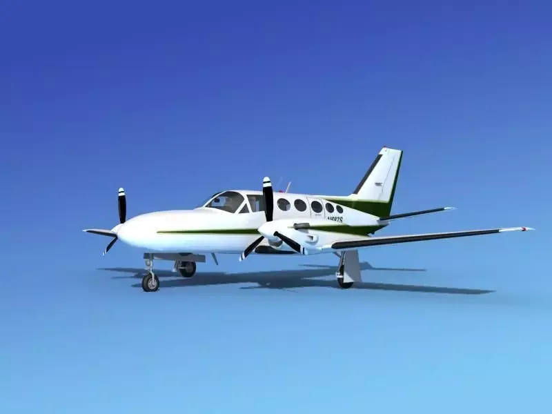 Cessna 425 Conquest I V04 3D model