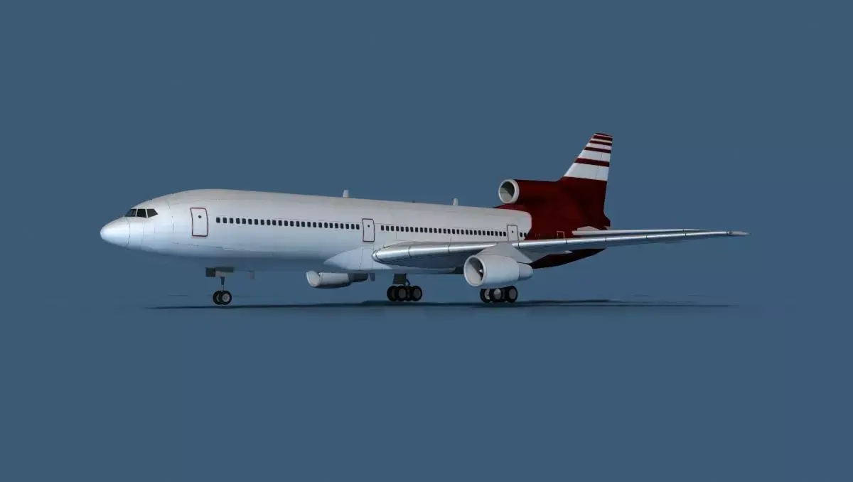 Lockheed L-1011-50 Corporate 4 3D model