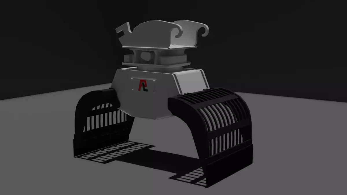 Pladdet Sorting grab 3D Model 3D model