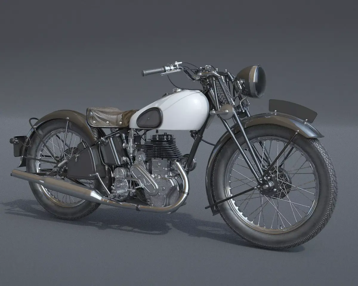 Norton 16H  3D model