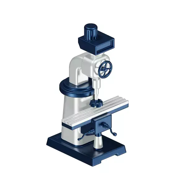 Educational Milling Machine Toy 3D model