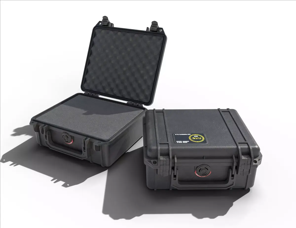 Pistol Case Peli 1150 Low-poly 3D model