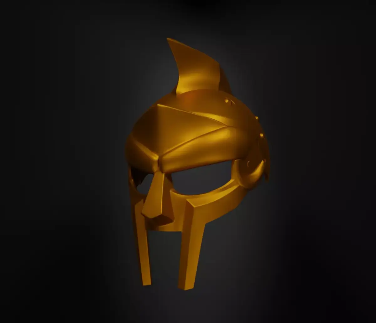 Gladiator Face Helmet Doom Face Mask - Gladiator Armor Part 3D print model purchase