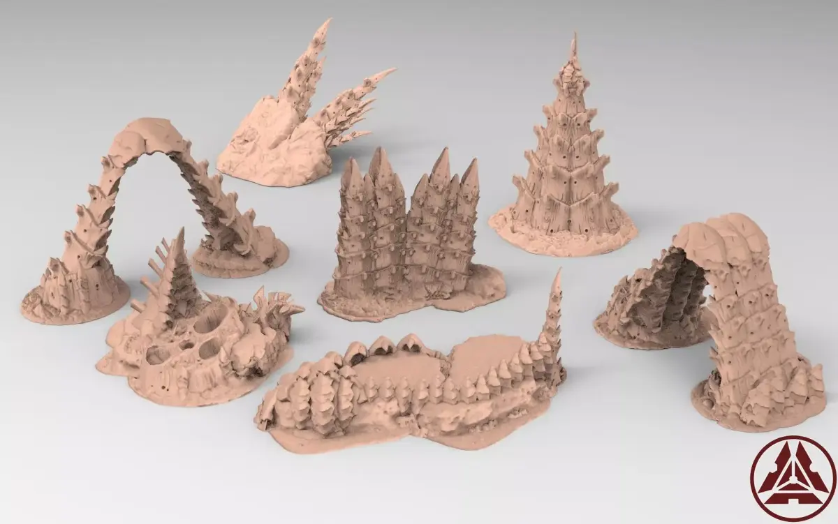 Tyty bug party terrain remix Part 7 Free 3D print model